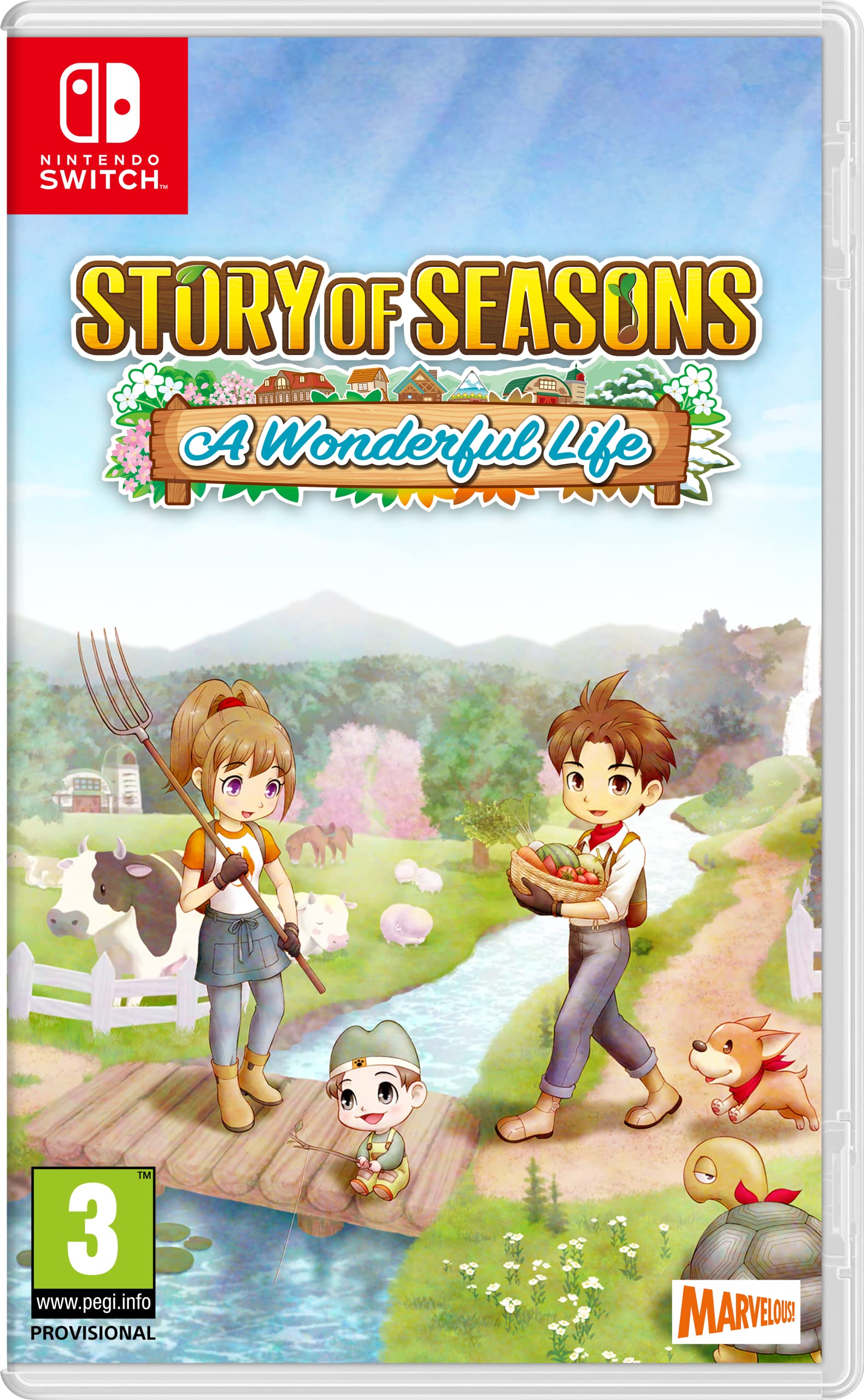 Nintendo Switch STORY OF SEASONS: A Wonderful Life Amazon.com: Story of Seasons: A Wonderful Life : Video Games